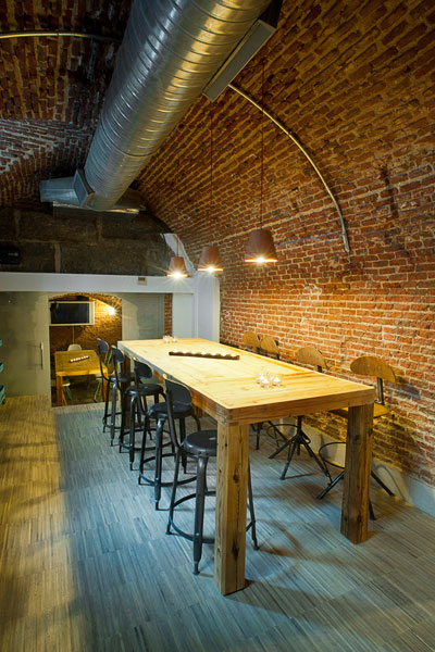 Mesa Reframe en el restaurante Mr Frank